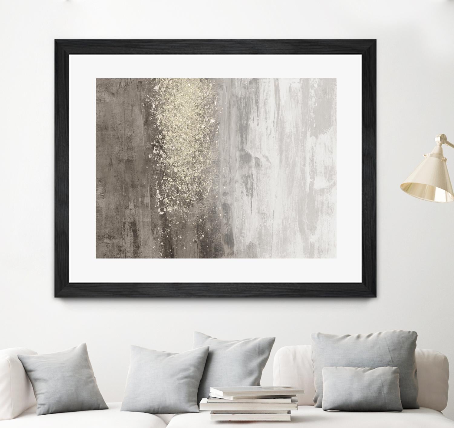 Glitter Rain II by Jennifer Goldberger on GIANT ART - abstract