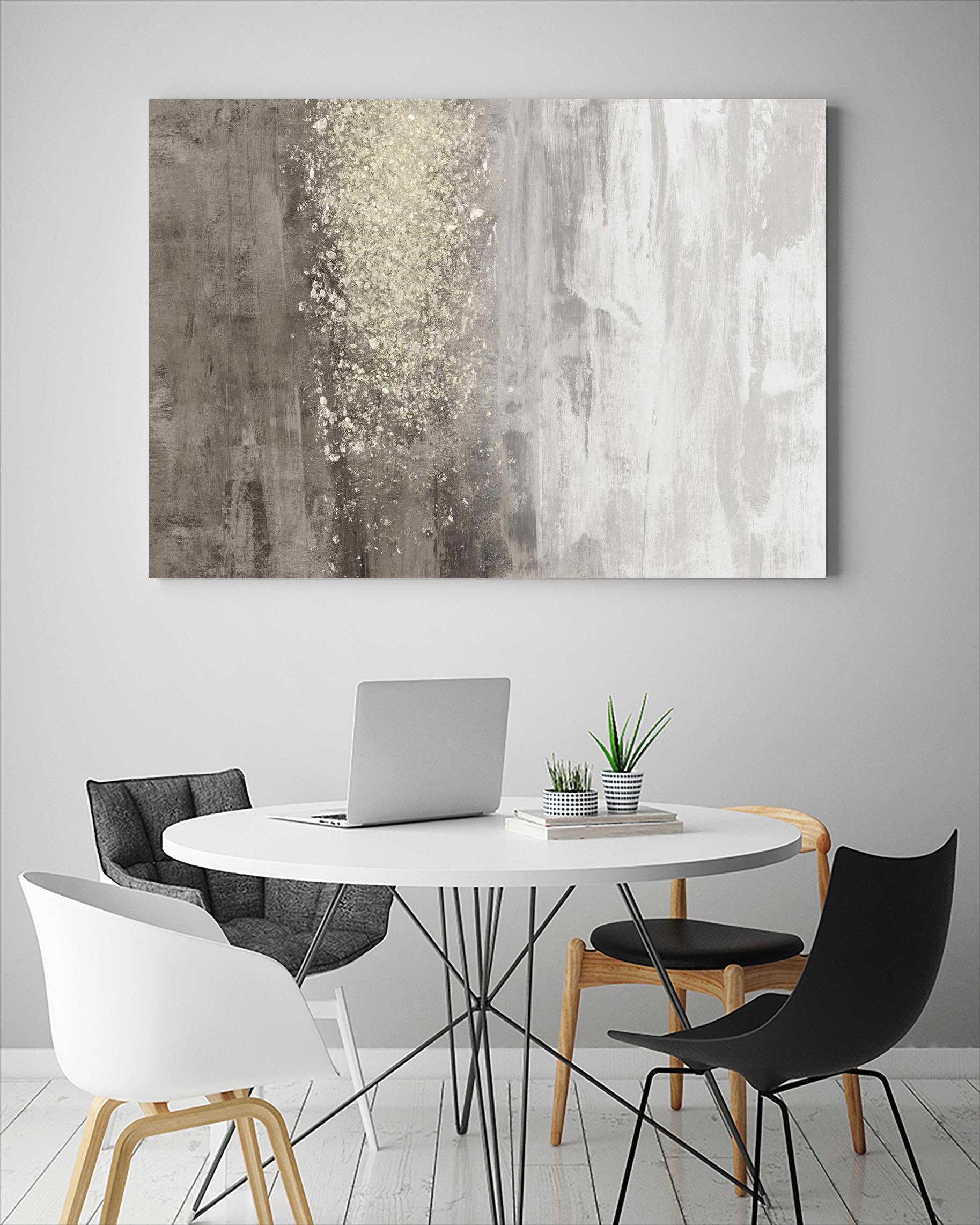 Glitter Rain II by Jennifer Goldberger on GIANT ART - abstract