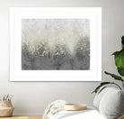 Glitter Swirl I by Jennifer Goldberger on GIANT ART - brown abstract