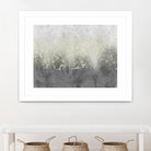 Glitter Swirl I by Jennifer Goldberger on GIANT ART - brown abstract