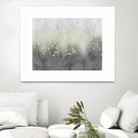 Glitter Swirl I by Jennifer Goldberger on GIANT ART - brown abstract