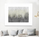 Glitter Swirl I by Jennifer Goldberger on GIANT ART - brown abstract