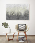 Glitter Swirl I by Jennifer Goldberger on GIANT ART - brown abstract