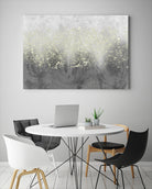 Glitter Swirl I by Jennifer Goldberger on GIANT ART - brown abstract