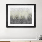 Glitter Swirl I by Jennifer Goldberger on GIANT ART - brown abstract