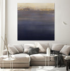 Indigo Sundown I by Victoria Borges on GIANT ART - pink abstract