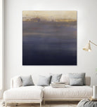 Indigo Sundown I by Victoria Borges on GIANT ART - pink abstract