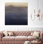 Indigo Sundown I by Victoria Borges on GIANT ART - pink abstract