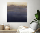 Indigo Sundown I by Victoria Borges on GIANT ART - pink abstract