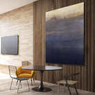 Indigo Sundown I by Victoria Borges on GIANT ART - pink abstract