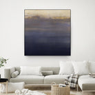 Indigo Sundown I by Victoria Borges on GIANT ART - pink abstract