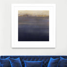 Indigo Sundown I by Victoria Borges on GIANT ART - pink abstract