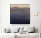 Indigo Sundown I by Victoria Borges on GIANT ART - pink abstract