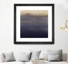 Indigo Sundown I by Victoria Borges on GIANT ART - pink abstract