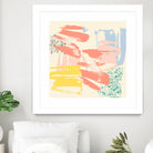 Retro Op II by Jennifer Goldberger on GIANT ART - pink abstract