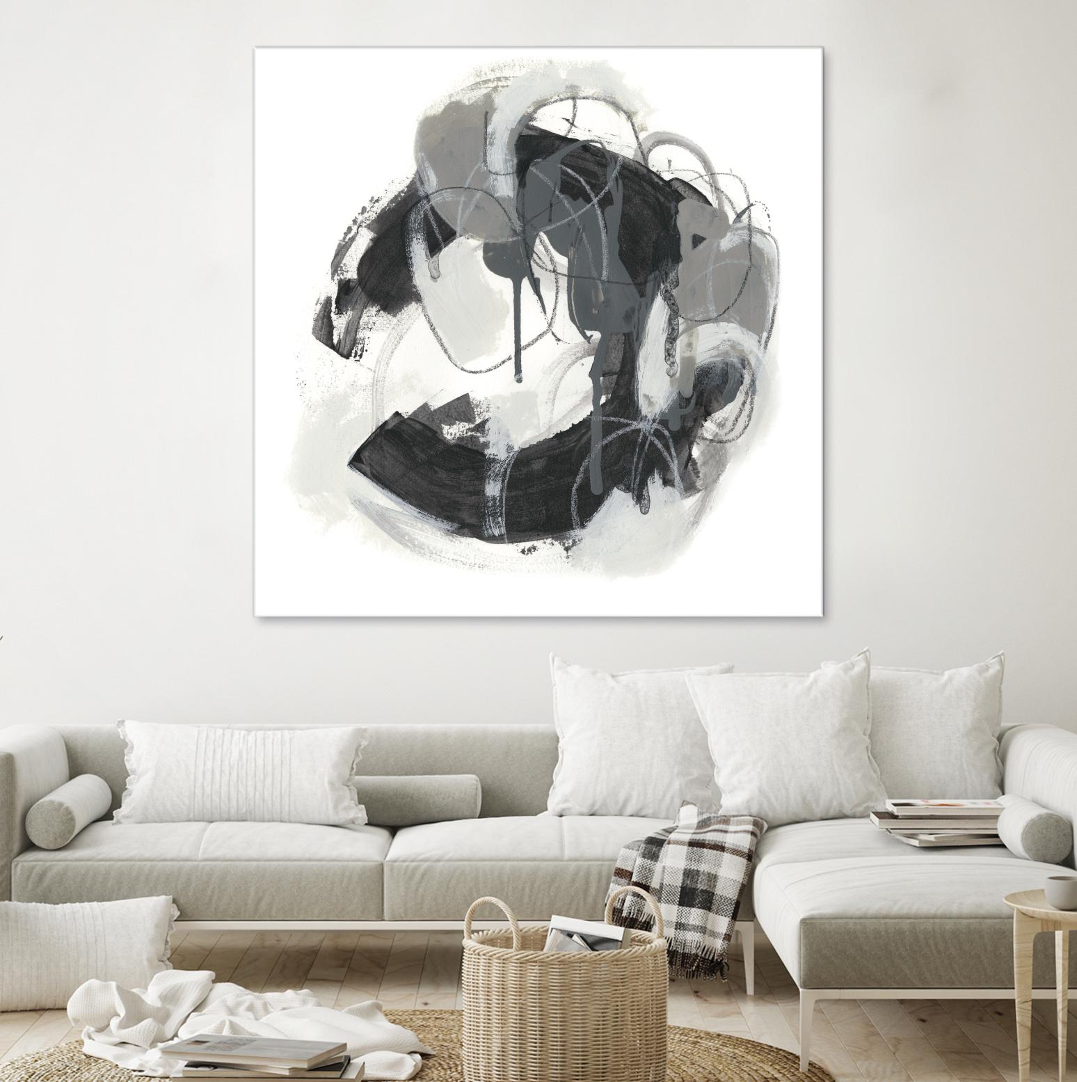 Obsidian Arc I by June Erica Vess on GIANT ART - abstract