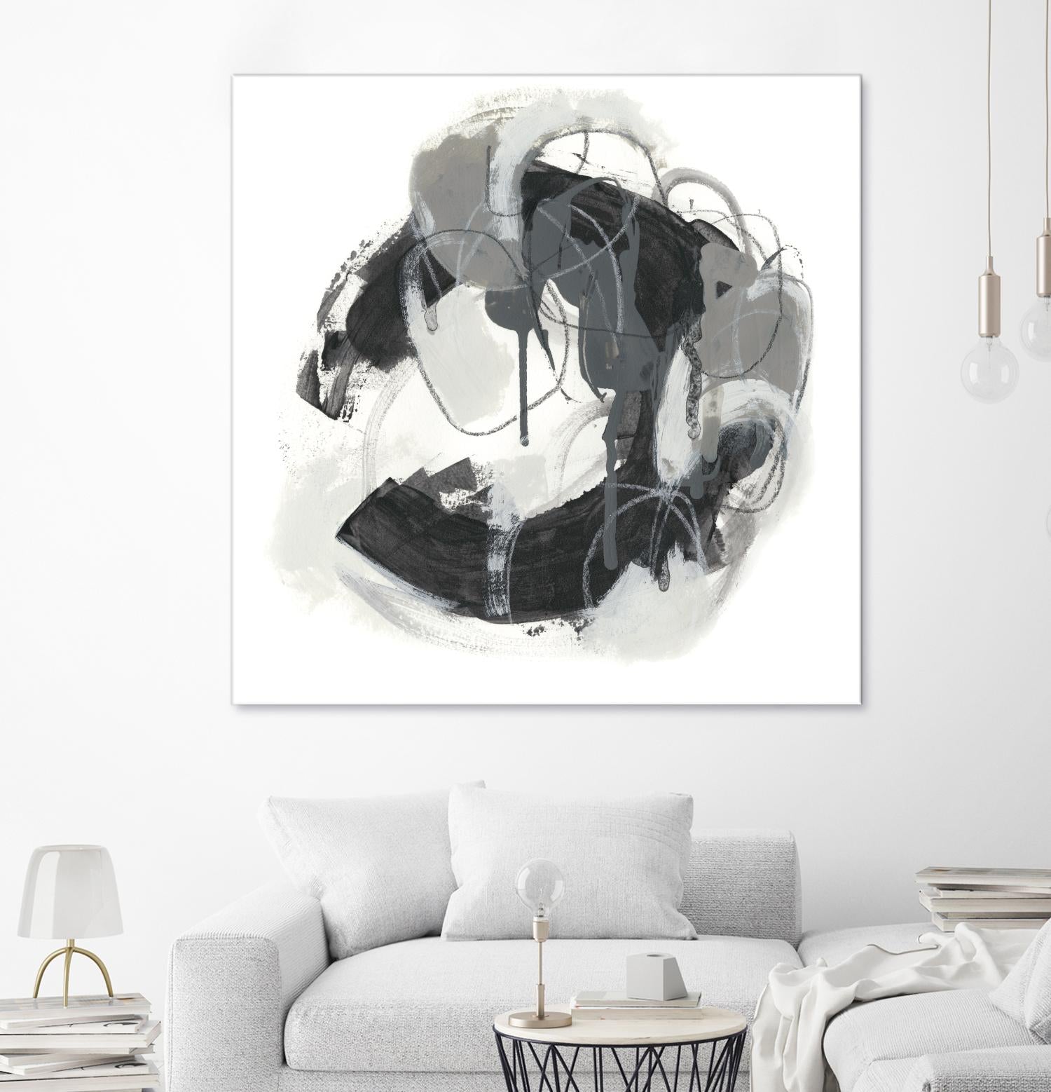 Obsidian Arc I by June Erica Vess on GIANT ART - abstract