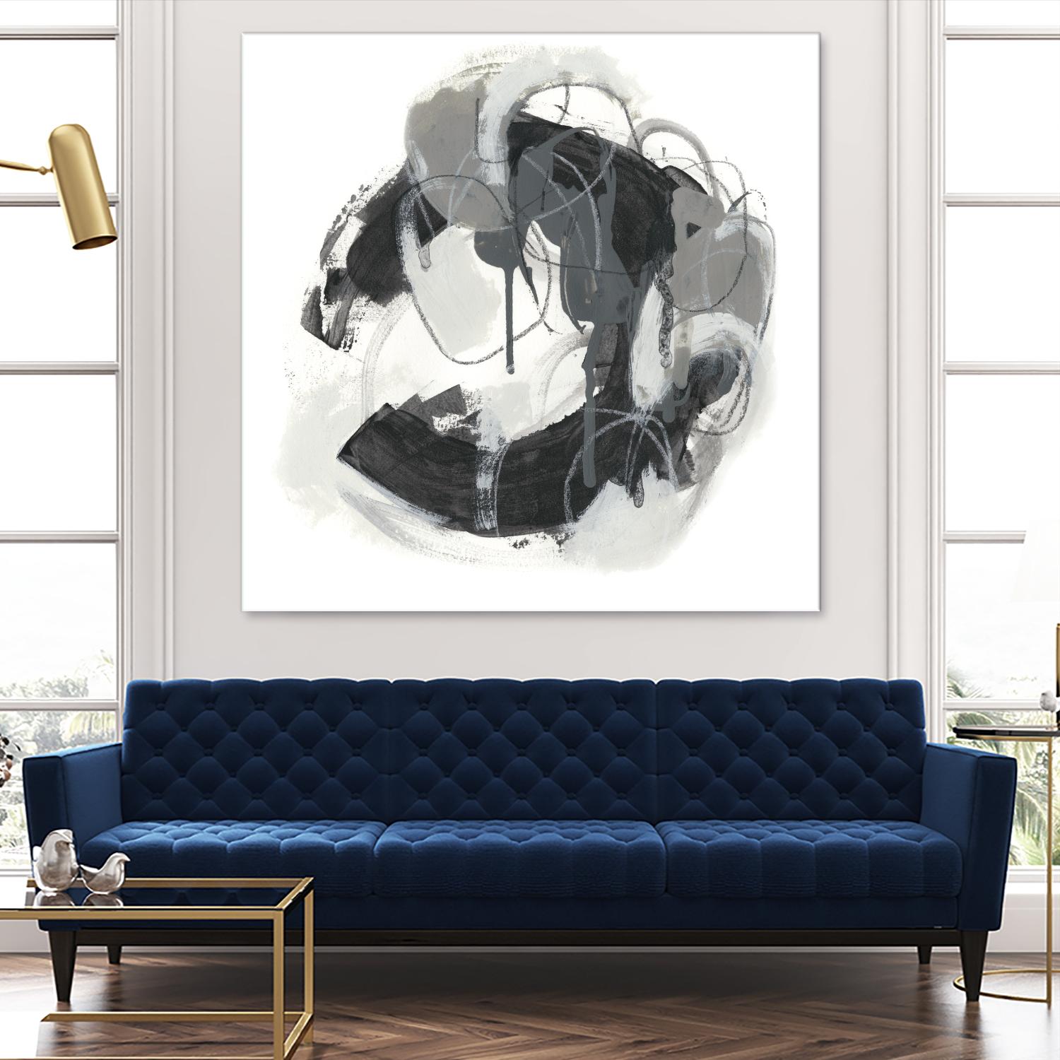 Obsidian Arc I by June Erica Vess on GIANT ART - abstract