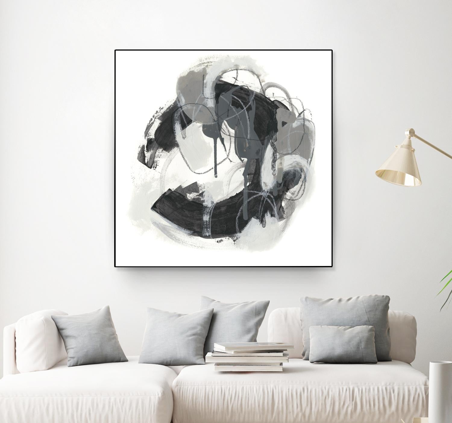 Obsidian Arc I by June Erica Vess on GIANT ART - abstract