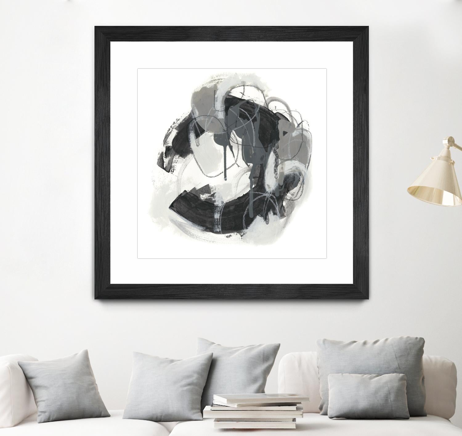 Obsidian Arc I by June Erica Vess on GIANT ART - abstract