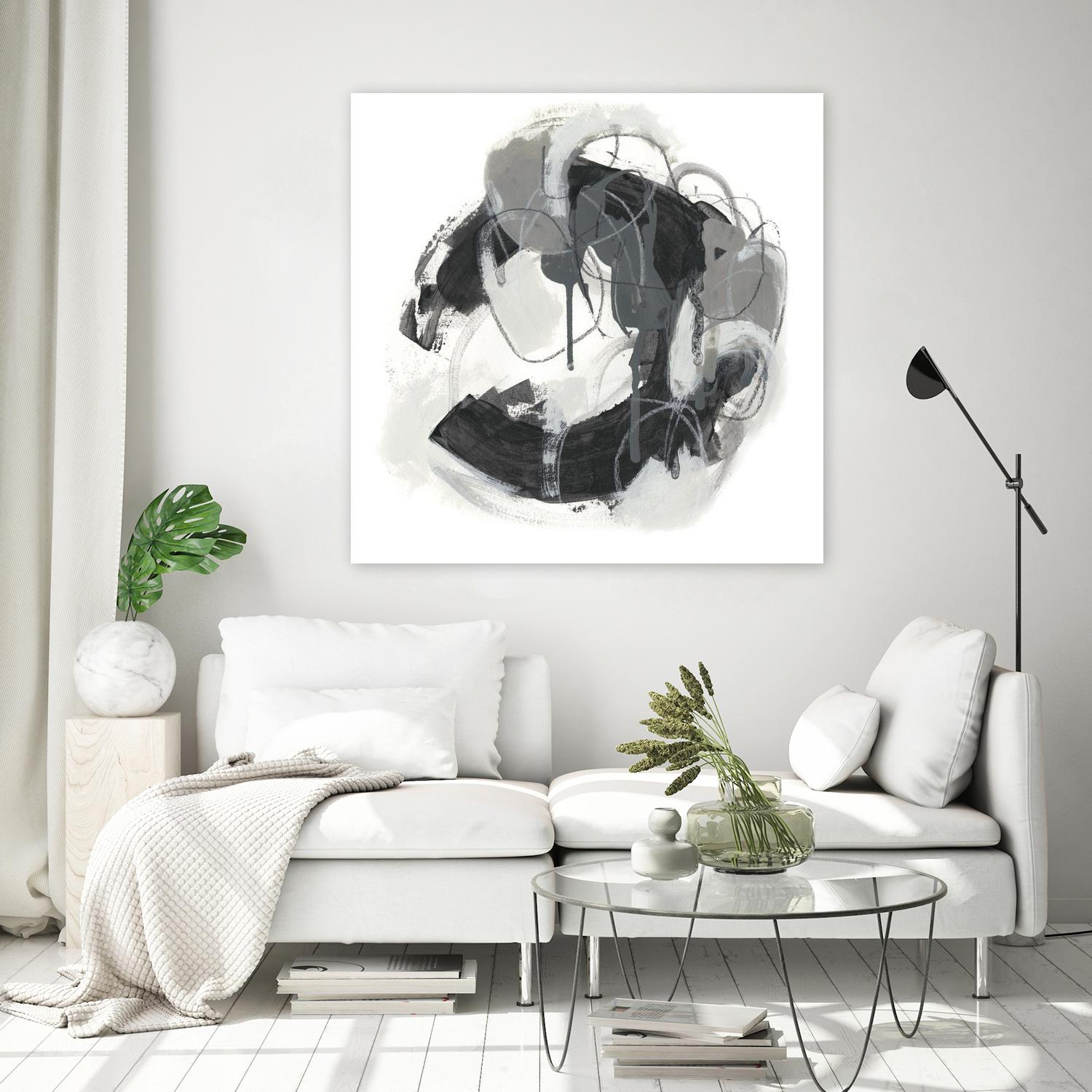 Obsidian Arc I by June Erica Vess on GIANT ART - abstract