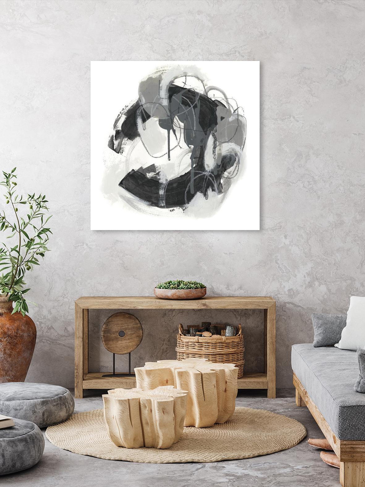 Obsidian Arc I by June Erica Vess on GIANT ART - abstract