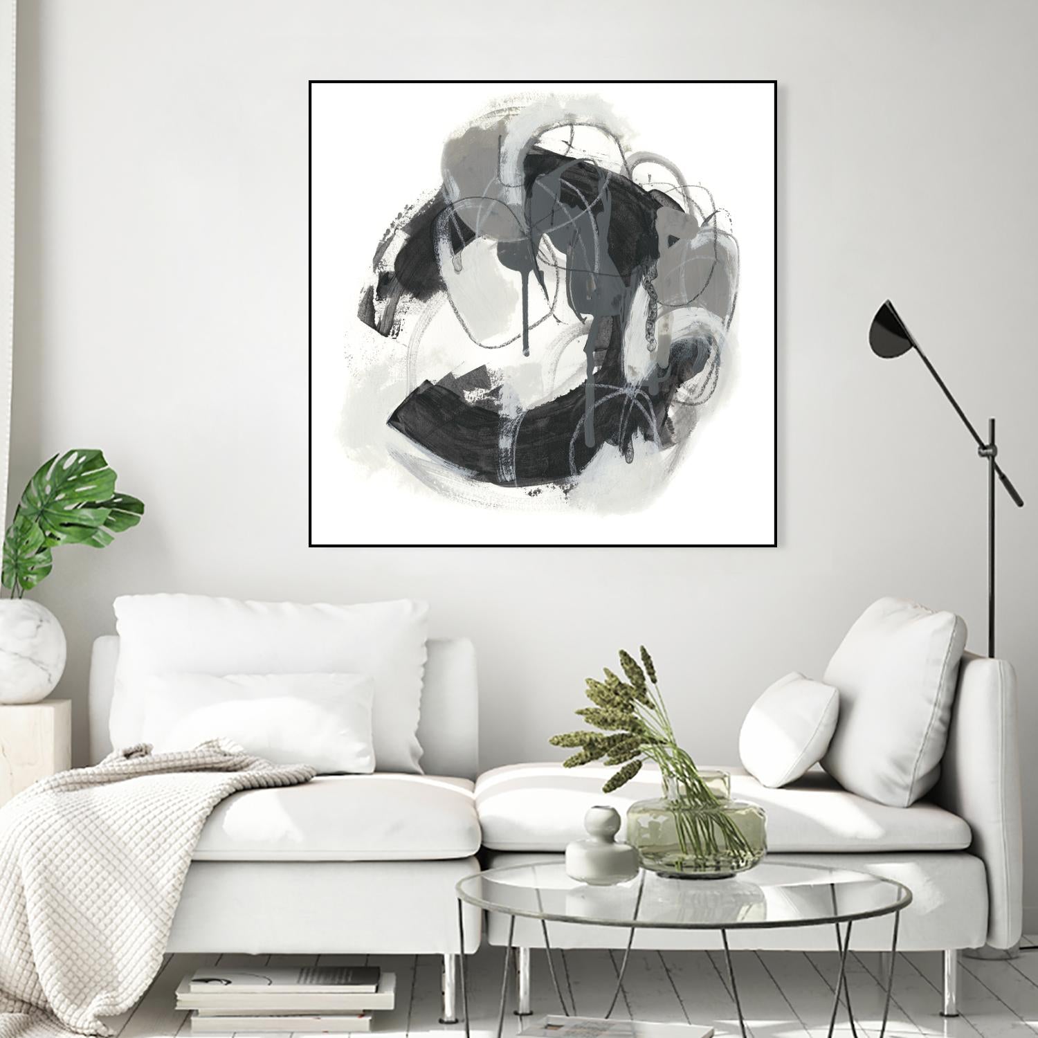 Obsidian Arc I by June Erica Vess on GIANT ART - abstract