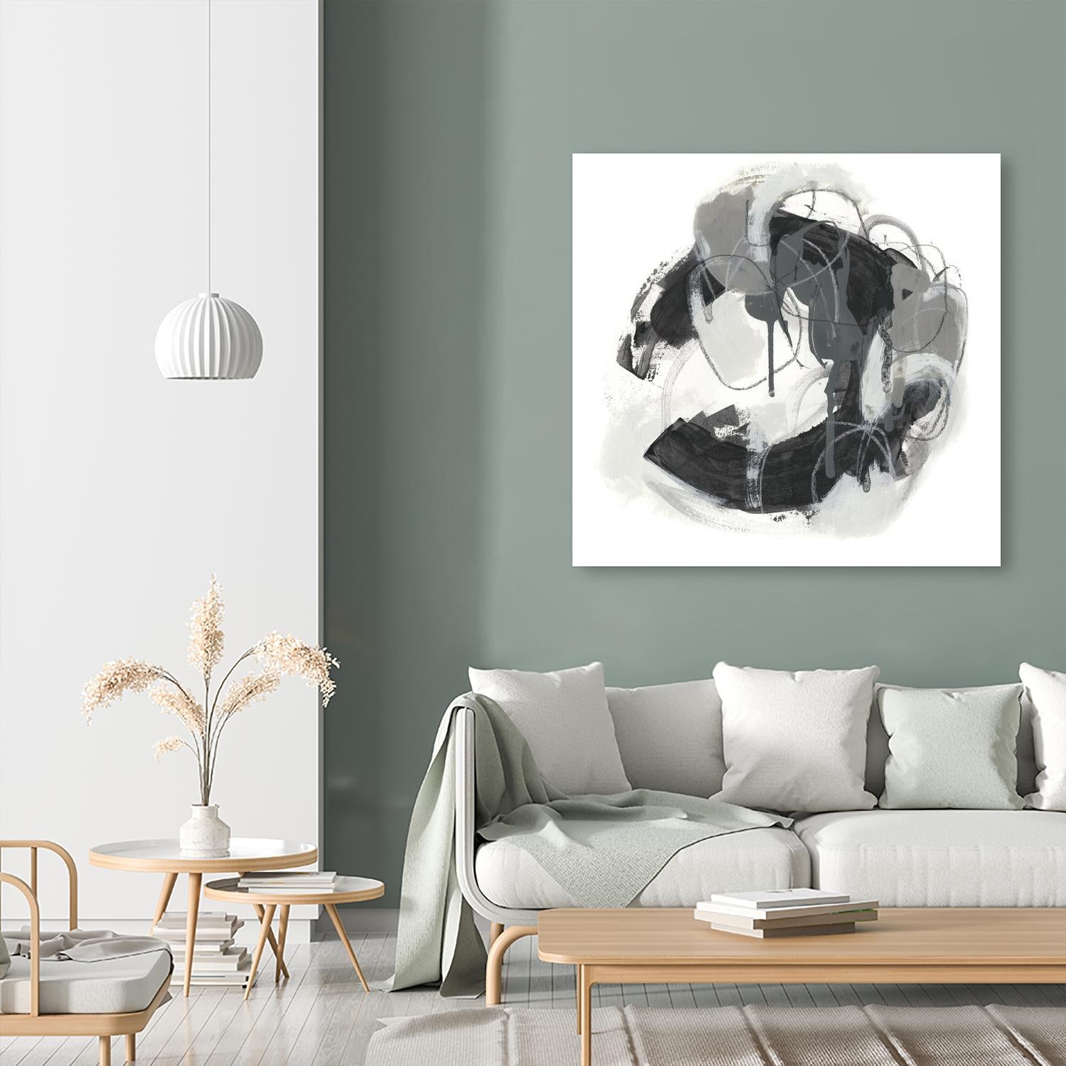 Obsidian Arc I by June Erica Vess on GIANT ART - abstract