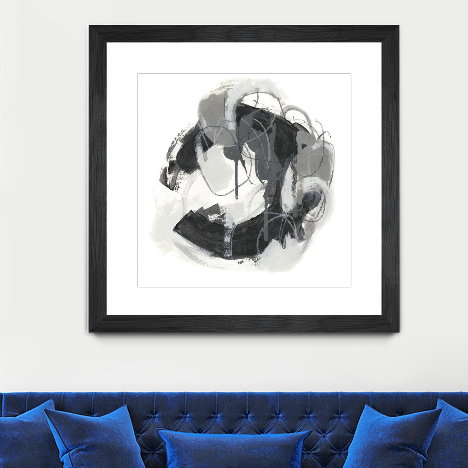 Obsidian Arc I by June Erica Vess on GIANT ART - abstract