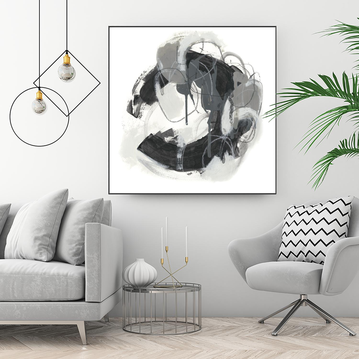 Obsidian Arc I by June Erica Vess on GIANT ART - abstract