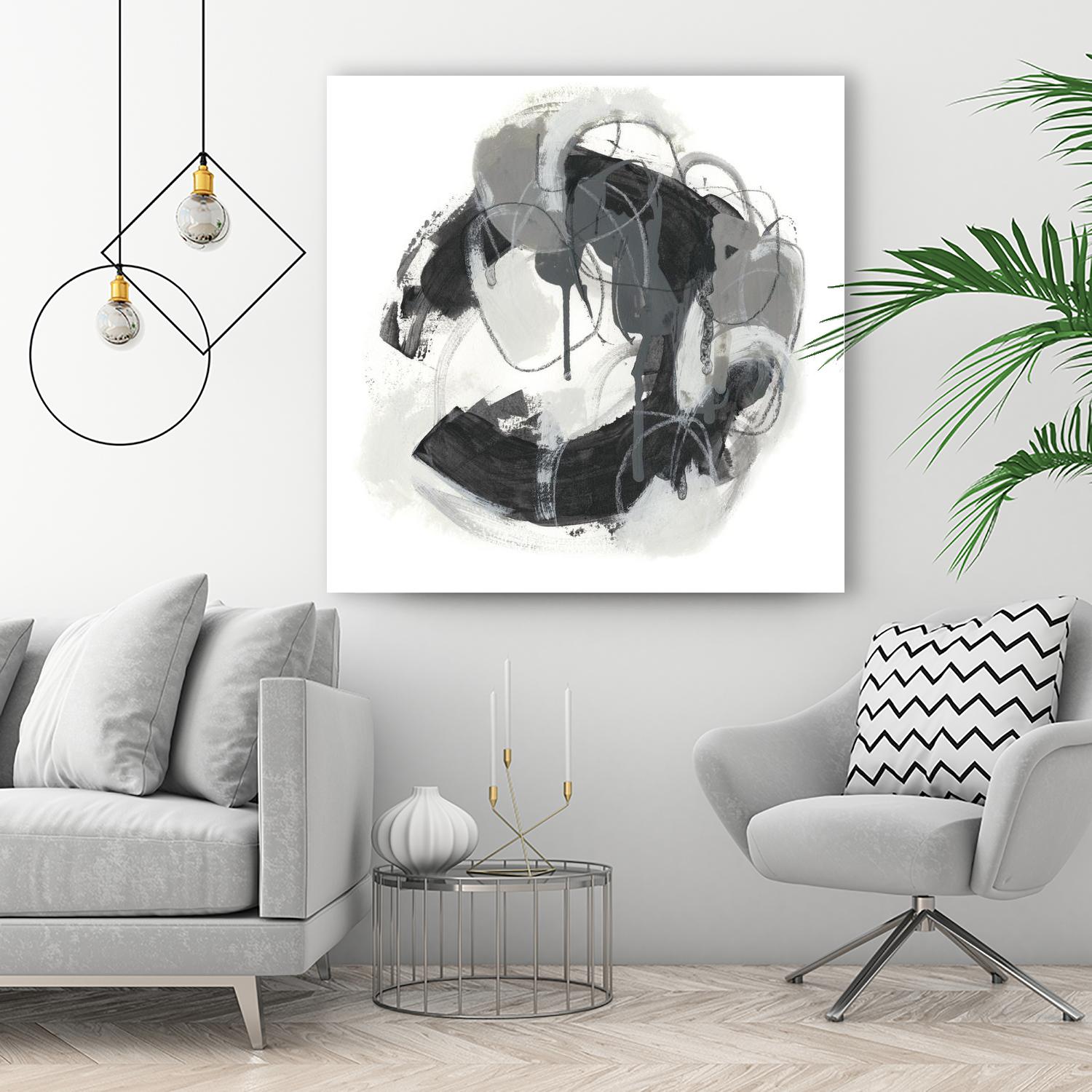 Obsidian Arc I by June Erica Vess on GIANT ART - abstract