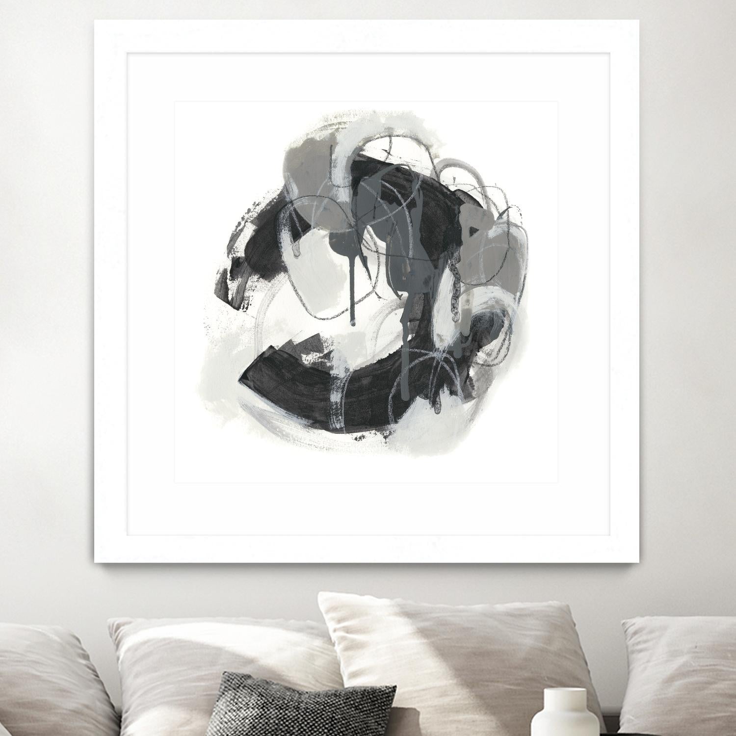 Obsidian Arc I by June Erica Vess on GIANT ART - abstract