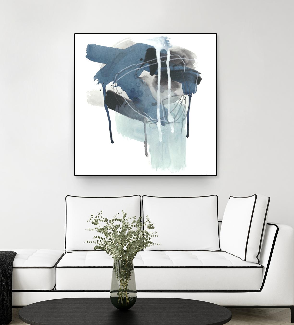 Incidental Indigo III by June Erica Vess on GIANT ART - blue abstract