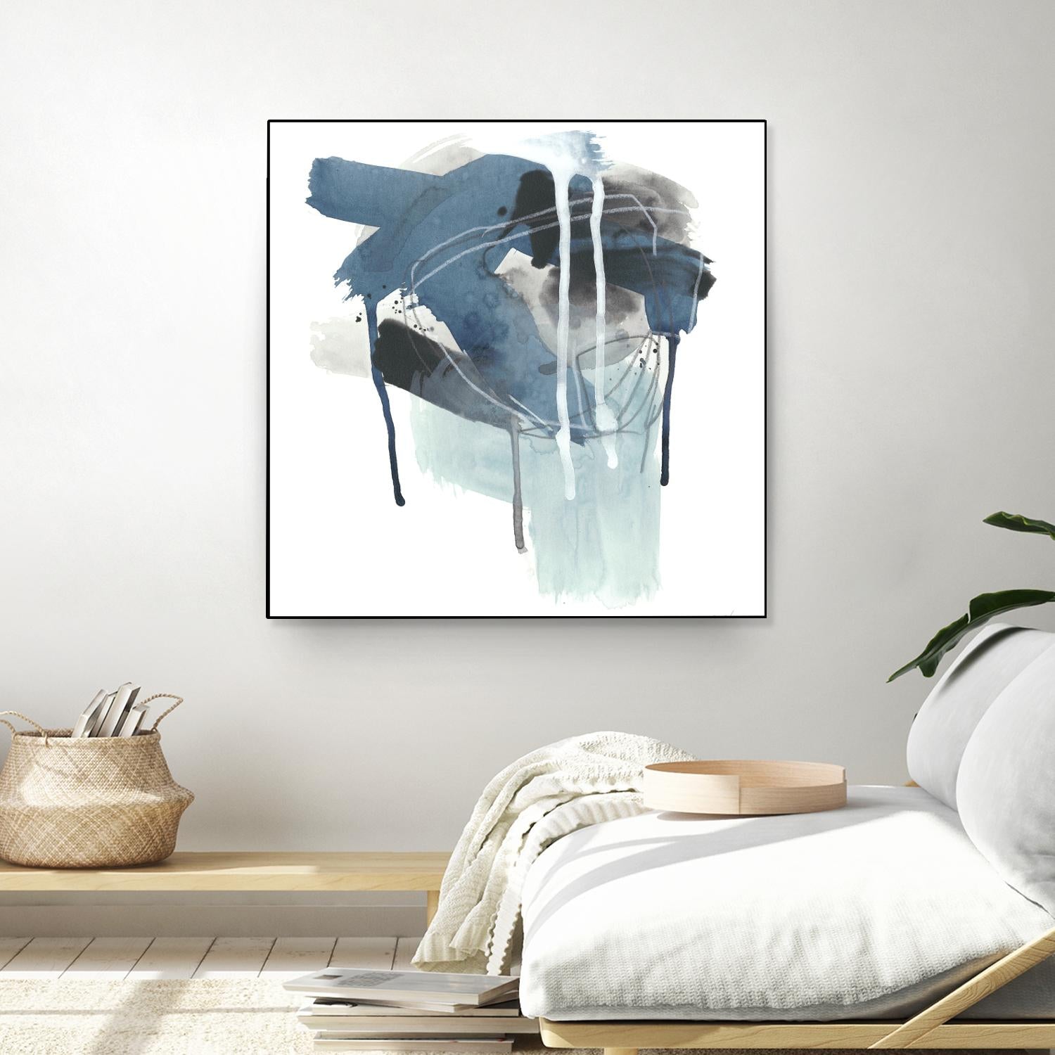 Incidental Indigo III by June Erica Vess on GIANT ART - blue abstract