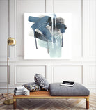 Incidental Indigo III by June Erica Vess on GIANT ART - blue abstract