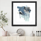 Incidental Indigo III by June Erica Vess on GIANT ART - blue abstract