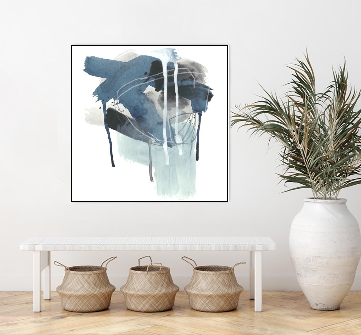 Incidental Indigo III by June Erica Vess on GIANT ART - blue abstract