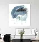 Incidental Indigo IV by June Erica Vess on GIANT ART - blue abstract