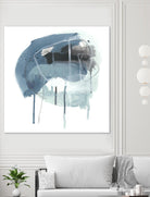 Incidental Indigo IV by June Erica Vess on GIANT ART - blue abstract