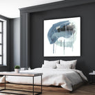 Incidental Indigo IV by June Erica Vess on GIANT ART - blue abstract