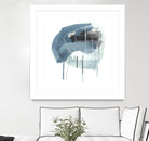 Incidental Indigo IV by June Erica Vess on GIANT ART - blue abstract