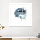 Incidental Indigo IV by June Erica Vess on GIANT ART - blue abstract