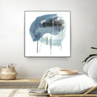 Incidental Indigo IV by June Erica Vess on GIANT ART - blue abstract