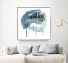 Incidental Indigo IV by June Erica Vess on GIANT ART - blue abstract