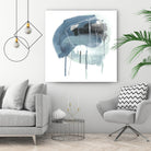 Incidental Indigo IV by June Erica Vess on GIANT ART - blue abstract