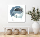 Incidental Indigo IV by June Erica Vess on GIANT ART - blue abstract