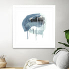 Incidental Indigo IV by June Erica Vess on GIANT ART - blue abstract