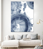 Quasars III by Ethan Harper on GIANT ART - blue abstract