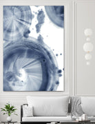 Quasars III by Ethan Harper on GIANT ART - blue abstract