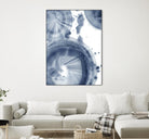 Quasars III by Ethan Harper on GIANT ART - blue abstract